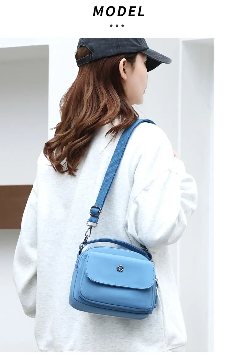 Waterproof Nylon Women's Shoulder Bag 2024 Winter New — feature 18