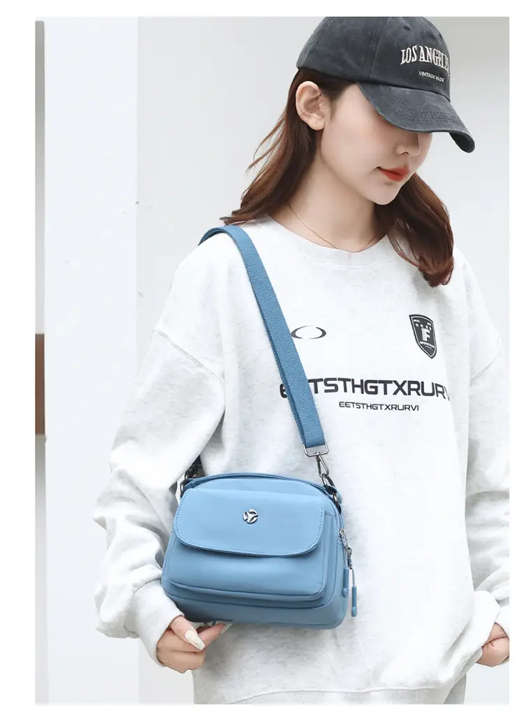 Waterproof Nylon Women's Shoulder Bag 2024 Winter New — feature 19