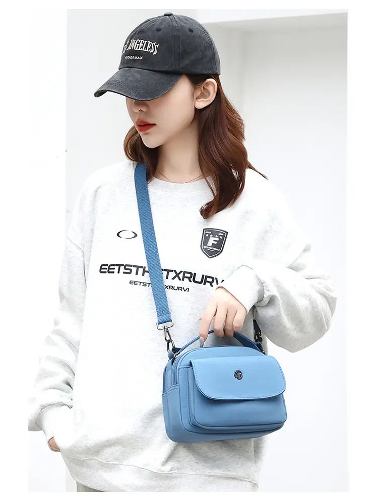 Waterproof Nylon Women's Shoulder Bag 2024 Winter New — feature 20