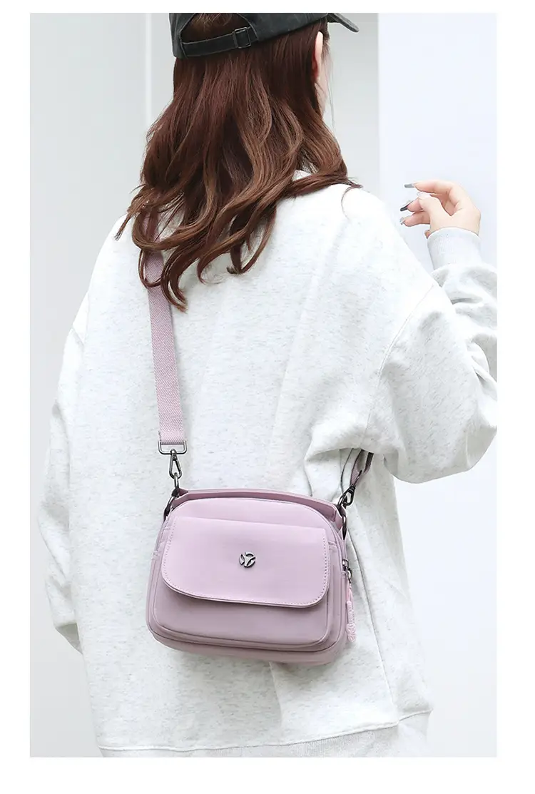Waterproof Nylon Women's Shoulder Bag 2024 Winter New — feature 23