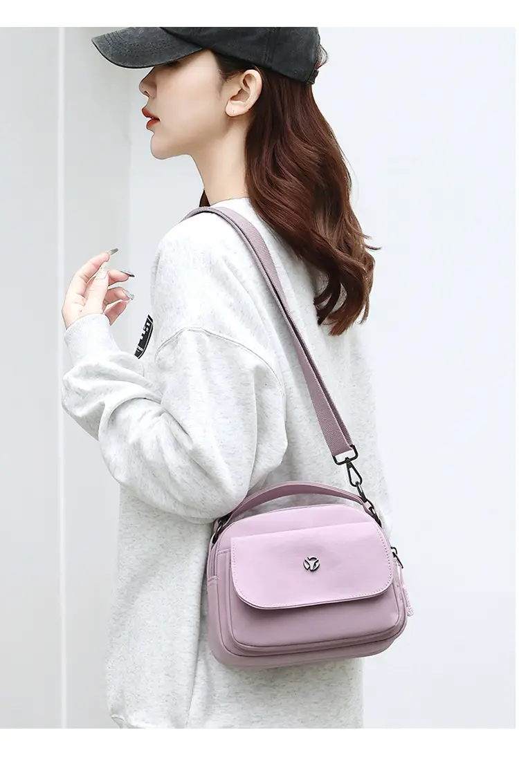 Waterproof Nylon Women's Shoulder Bag 2024 Winter New — feature 24