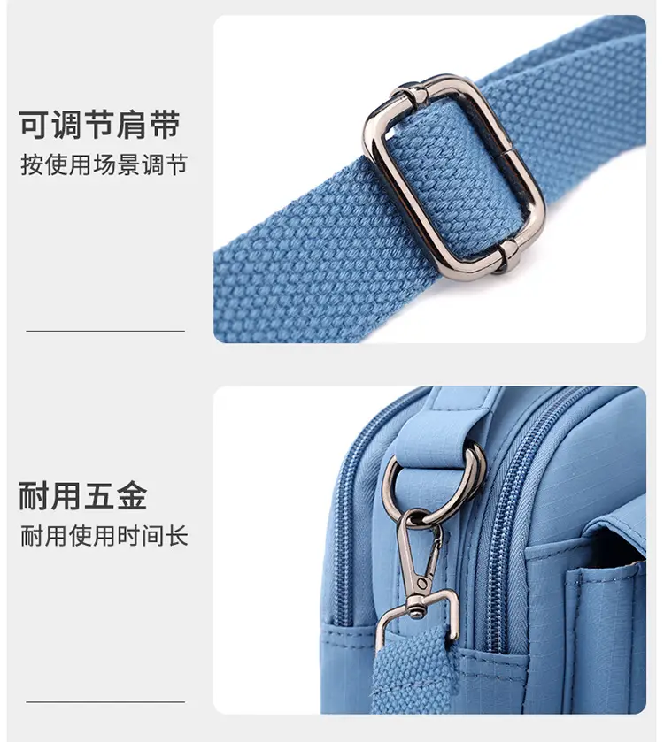 Waterproof Nylon Women's Shoulder Bag 2024 Winter New — feature 27