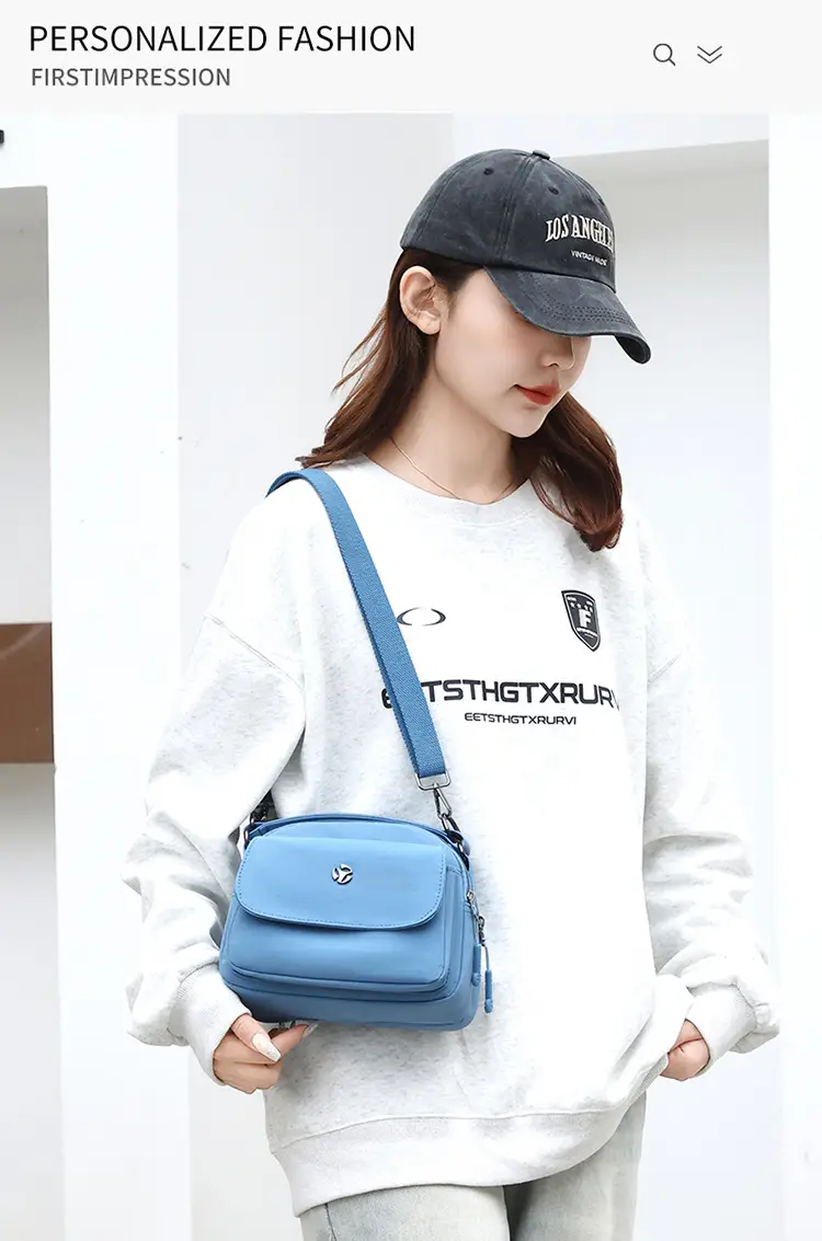 Waterproof Nylon Women's Shoulder Bag 2024 Winter New — feature 4