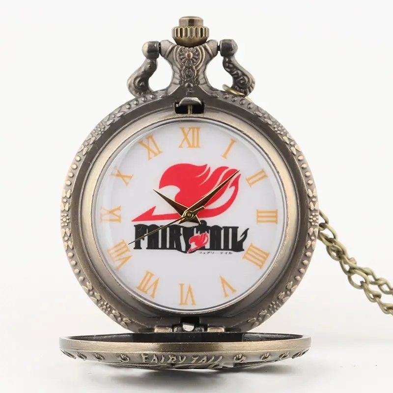 New Century Evangelical Warrior NERV Pocket Watch with Red Heart Design — feature 10