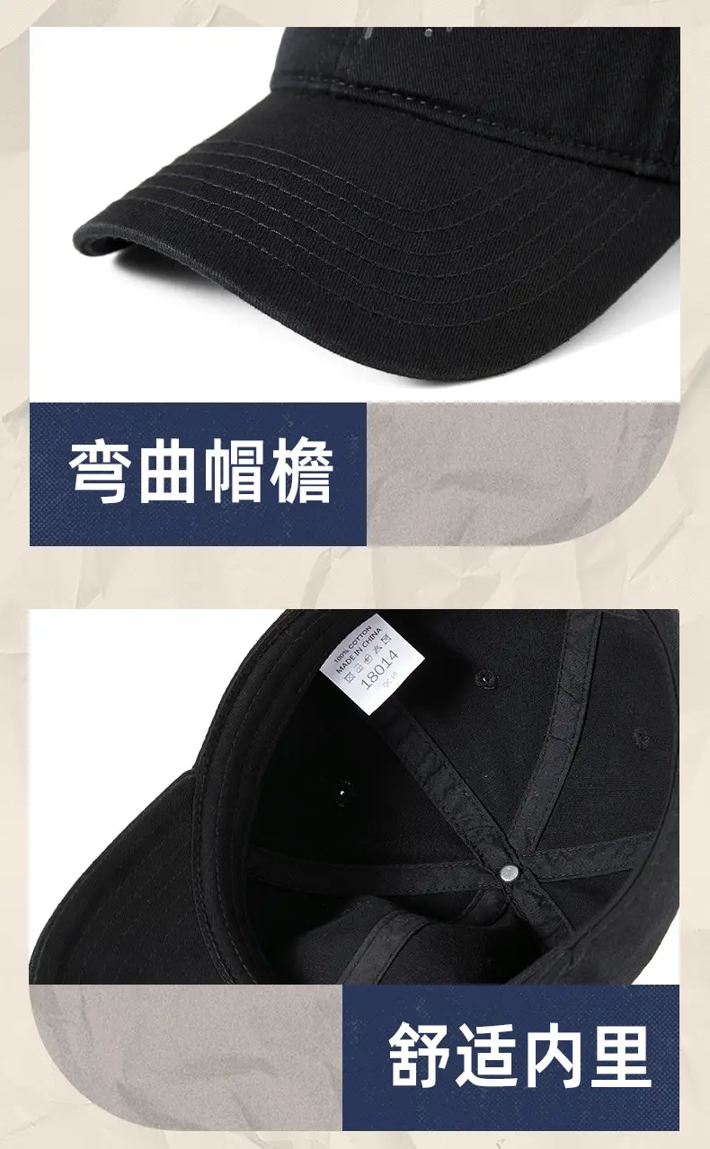 Women's Gray Retro Sunscreen Cap with Wide Brim — feature 34