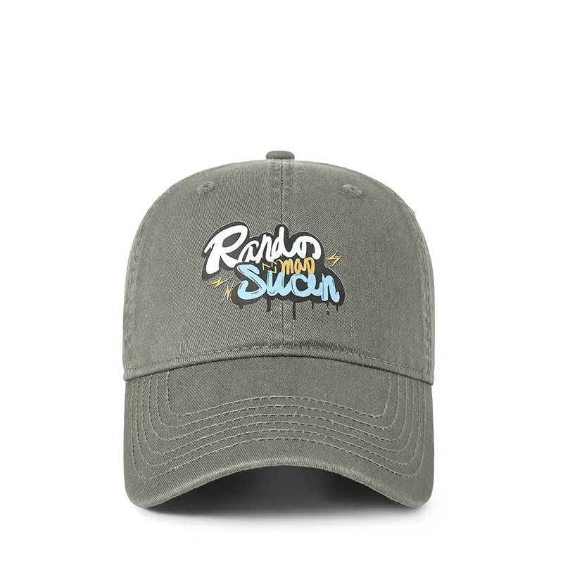 Women's Gray Retro Sunscreen Cap with Wide Brim - Image 6