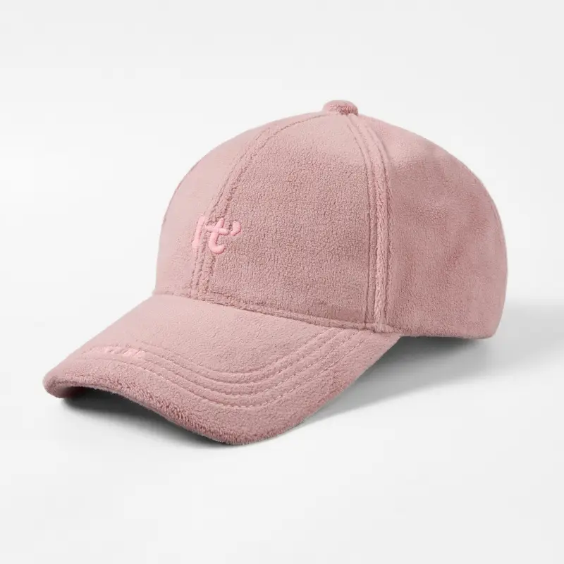 Black Embroidered Baseball Cap with KT Logo