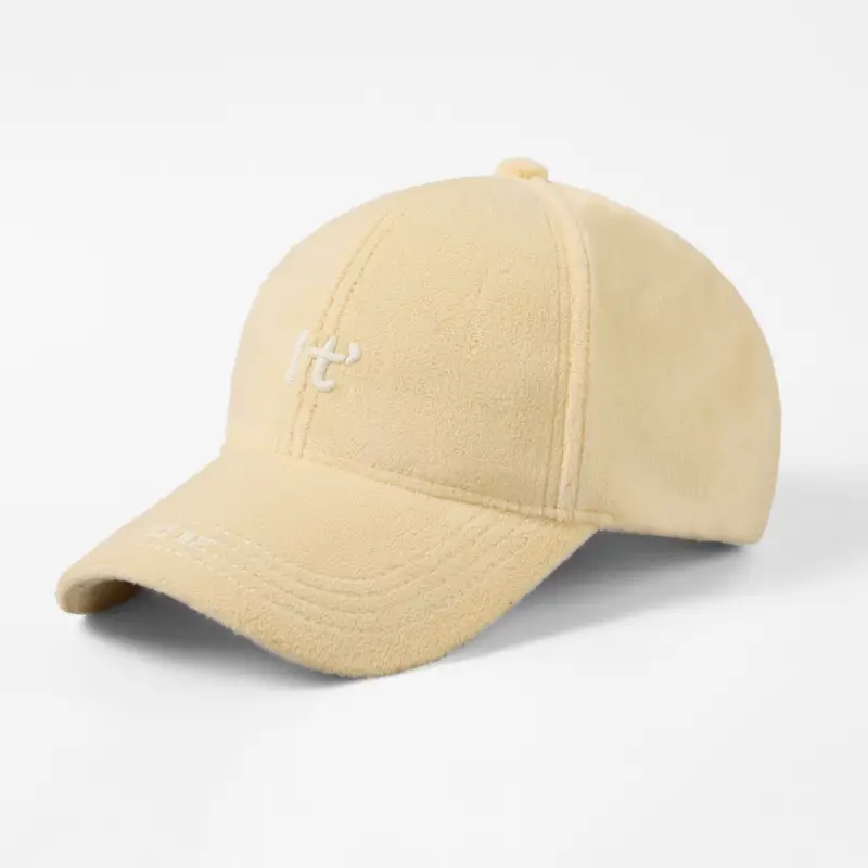 Black Embroidered Baseball Cap with KT Logo