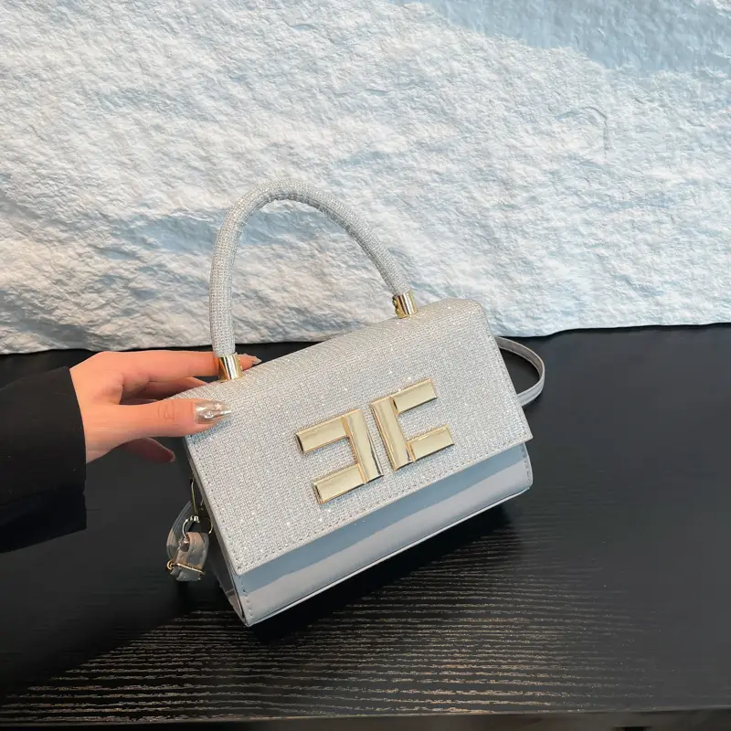 Pink Fendi Style Shoulder Crossbody Bag for Women - Image 5