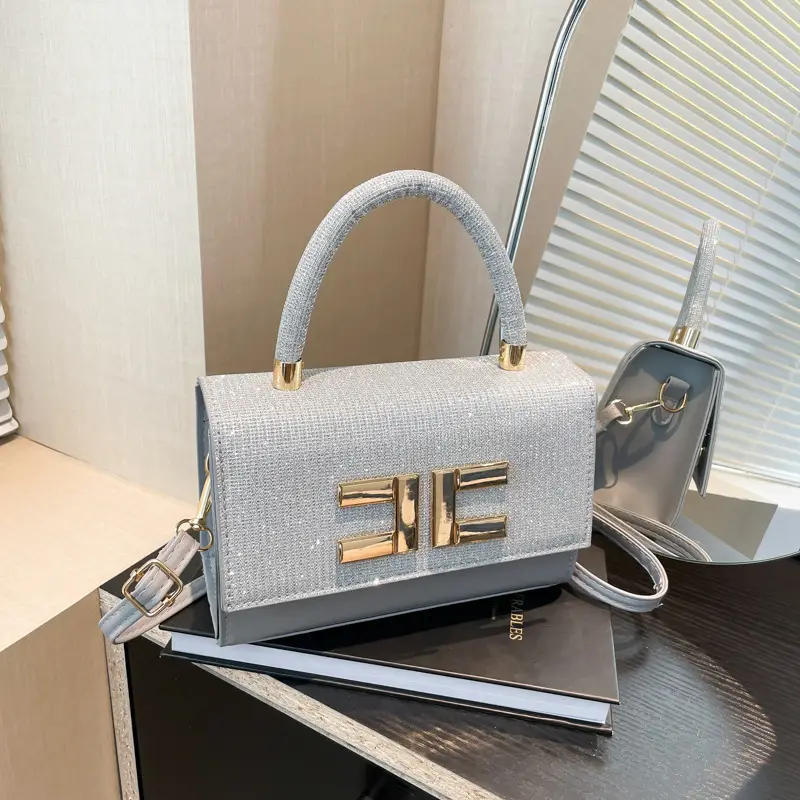 Pink Fendi Style Shoulder Crossbody Bag for Women - Image 3