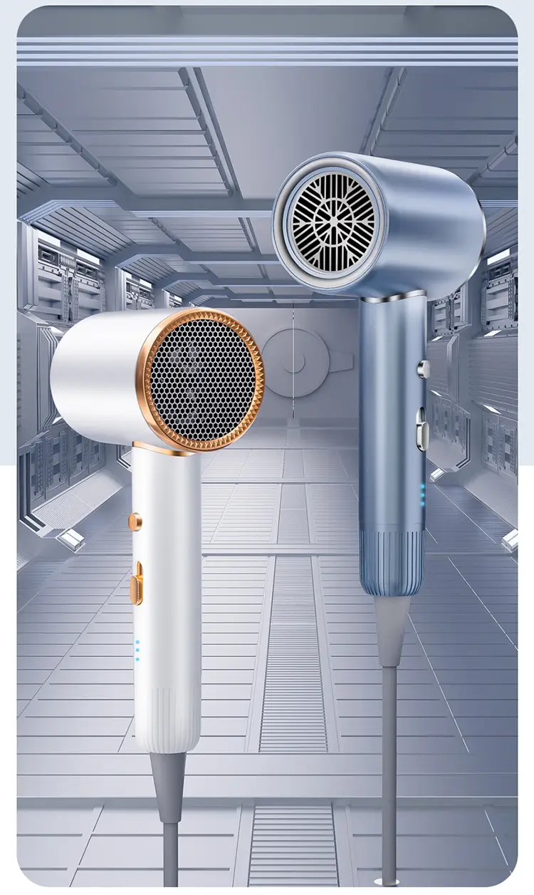 Blue Light Hair Dryer with Strong Wind & Fast Dry — feature 19