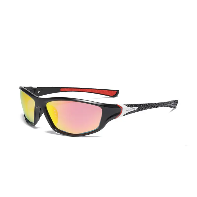 Sports Men's Polarized Sunglasses Black Grey
