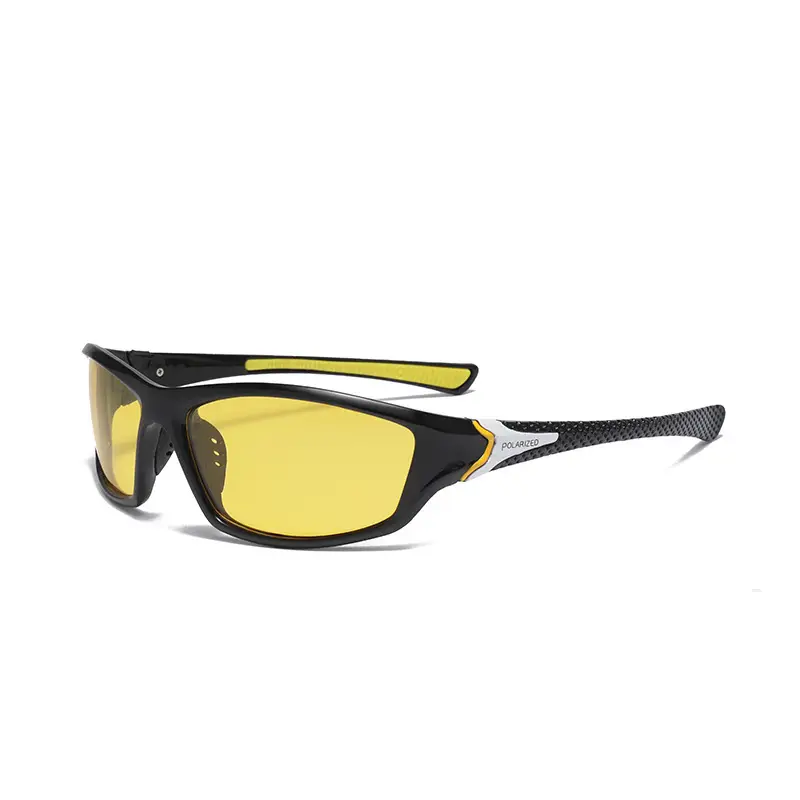 Sports Men's Polarized Sunglasses Black Grey