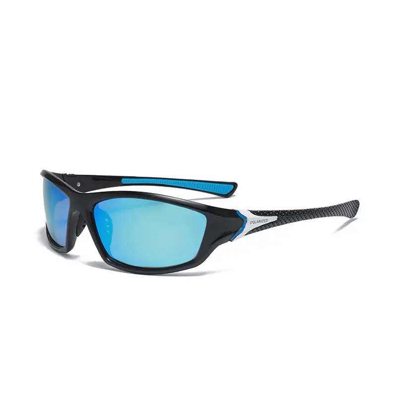 Sports Men's Polarized Sunglasses Black Grey