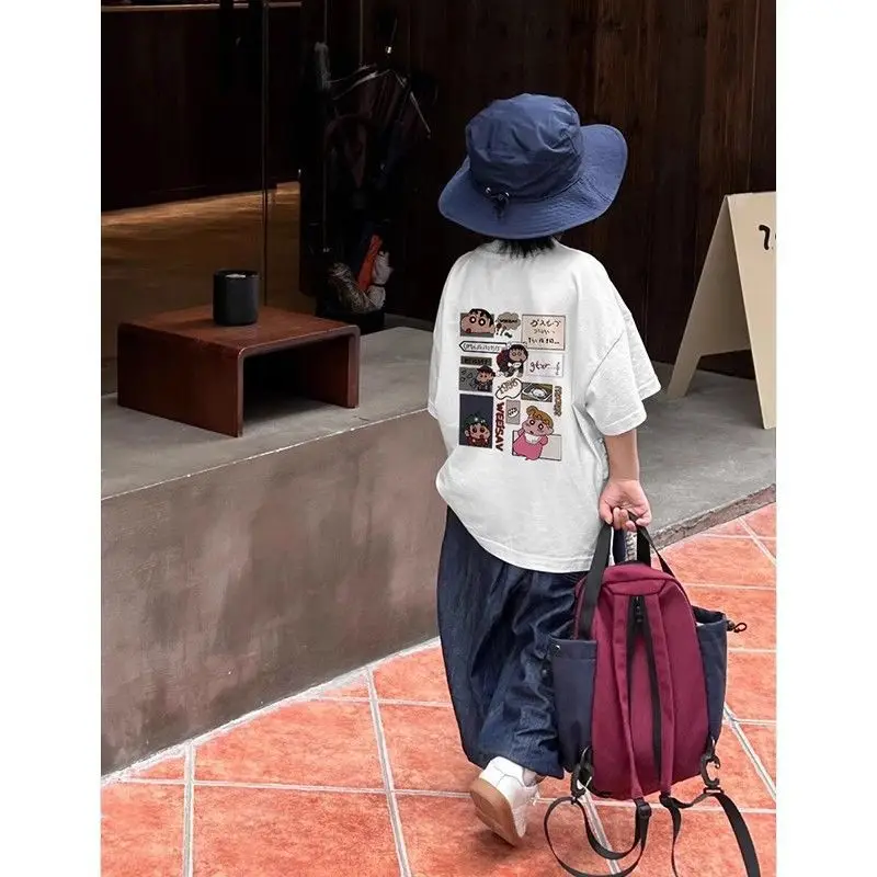 2026 Cotton Boys Girls Summer T-Shirt Short Sleeve - Image 2