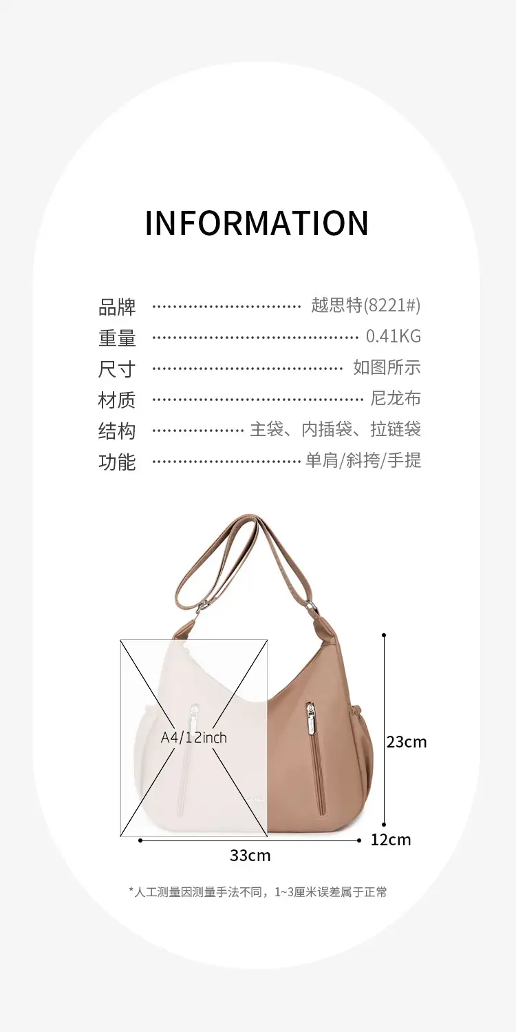 Light Blue Crossbody Shoulder Bag for Women 2025 — feature 4