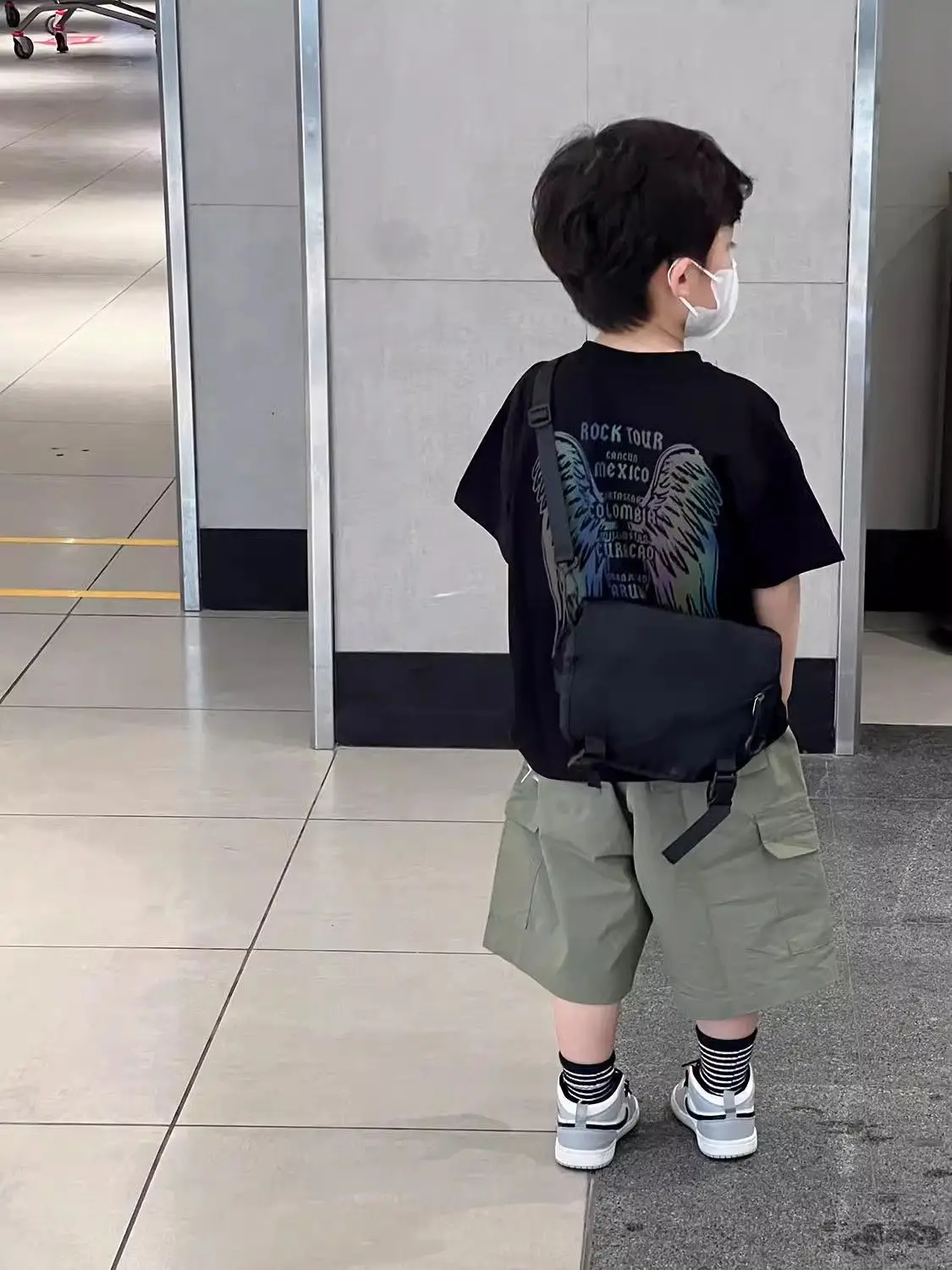 Heavy Cotton Angels Wings T-Shirt for Boys Summer Wear — feature 10