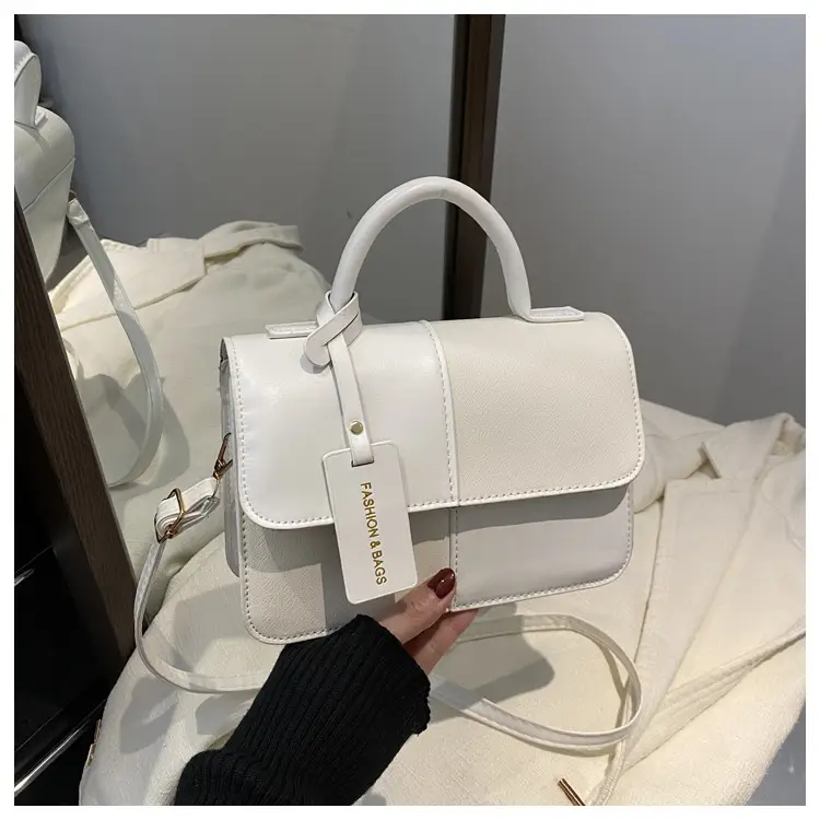 Winter Stitching 2024 Textile Trendy Crossbody Bag Small Square Bag Commuter Shoulder — feature 11
