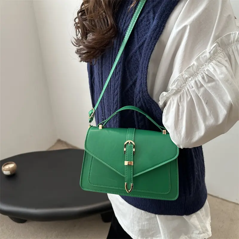 Pink Retro Shoulder Crossbody Bag for Women 2025 - Image 8