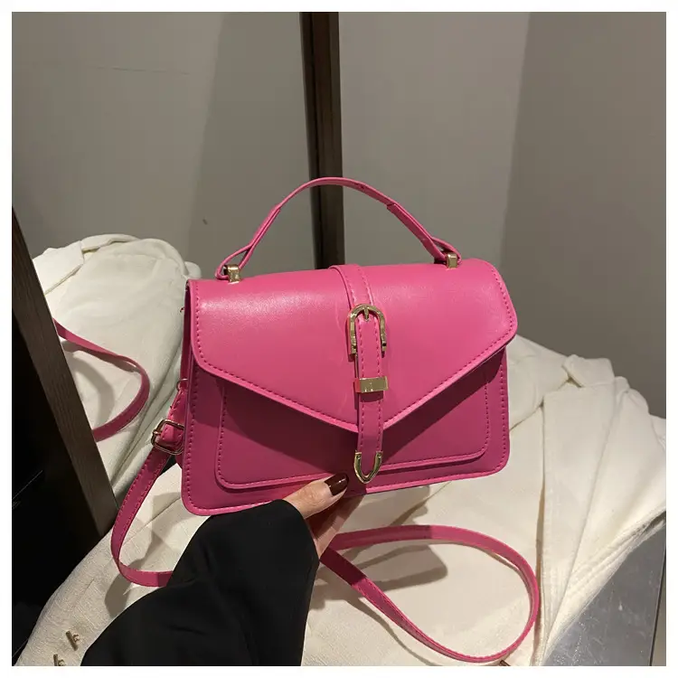 Pink Retro Shoulder Crossbody Bag for Women 2025 — feature 19