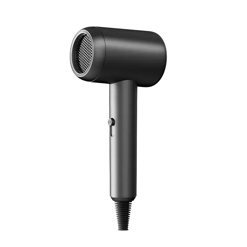 Portable Hair Dryer Black High Power Hot Cold Air