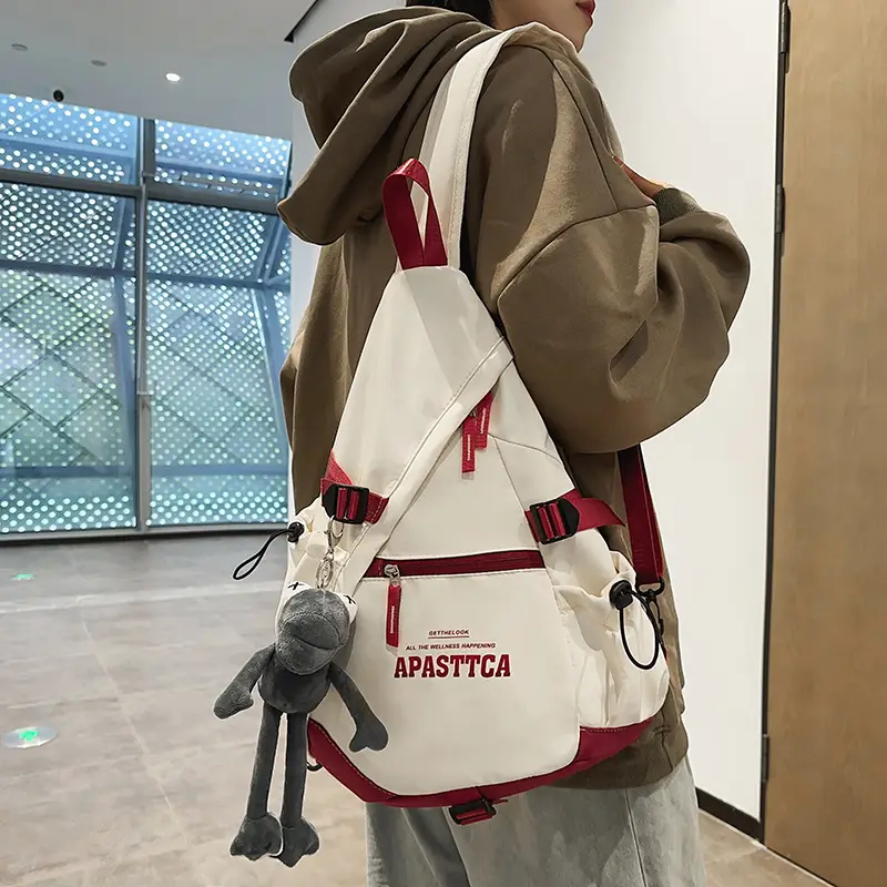 Trendy Brand Large Capacity Chest Bag Women's 2024 New Men's Sports Style Ruiying Shoulder Bag Functional Tooling Tactical Crossbody Bag - Image 5