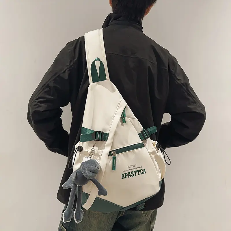 Trendy Brand Large Capacity Chest Bag Women's 2024 New Men's Sports Style Ruiying Shoulder Bag Functional Tooling Tactical Crossbody Bag - Image 7