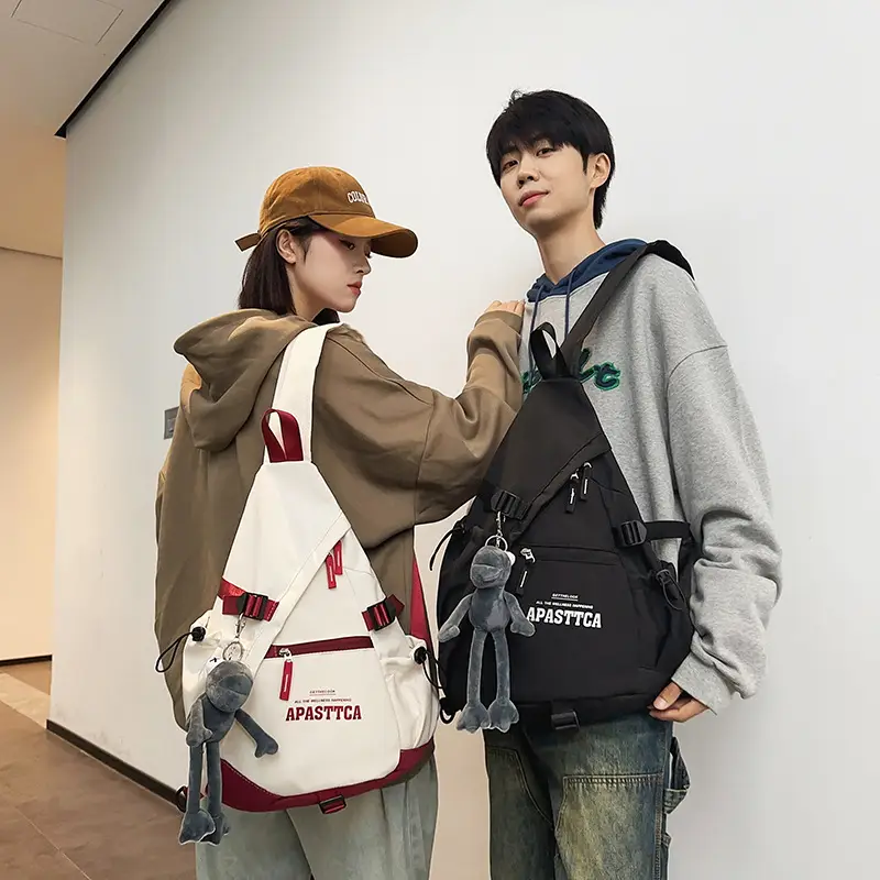 Trendy Brand Large Capacity Chest Bag Women's 2024 New Men's Sports Style Ruiying Shoulder Bag Functional Tooling Tactical Crossbody Bag - Image 8