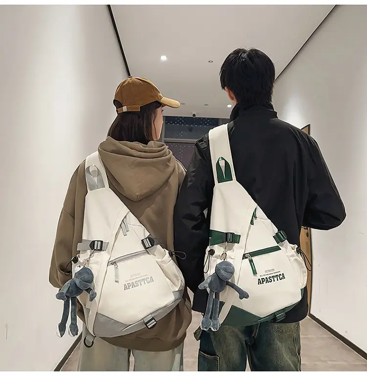 Trendy Brand Large Capacity Chest Bag Women's 2024 New Men's Sports Style Ruiying Shoulder Bag Functional Tooling Tactical Crossbody Bag — feature 31