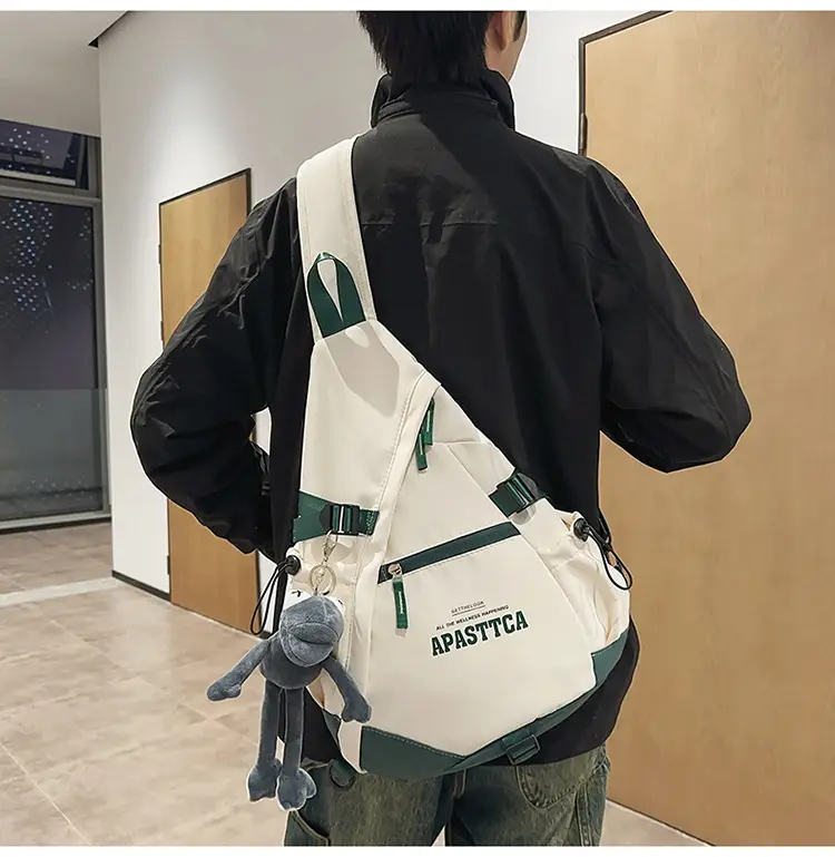 Trendy Brand Large Capacity Chest Bag Women's 2024 New Men's Sports Style Ruiying Shoulder Bag Functional Tooling Tactical Crossbody Bag — feature 33
