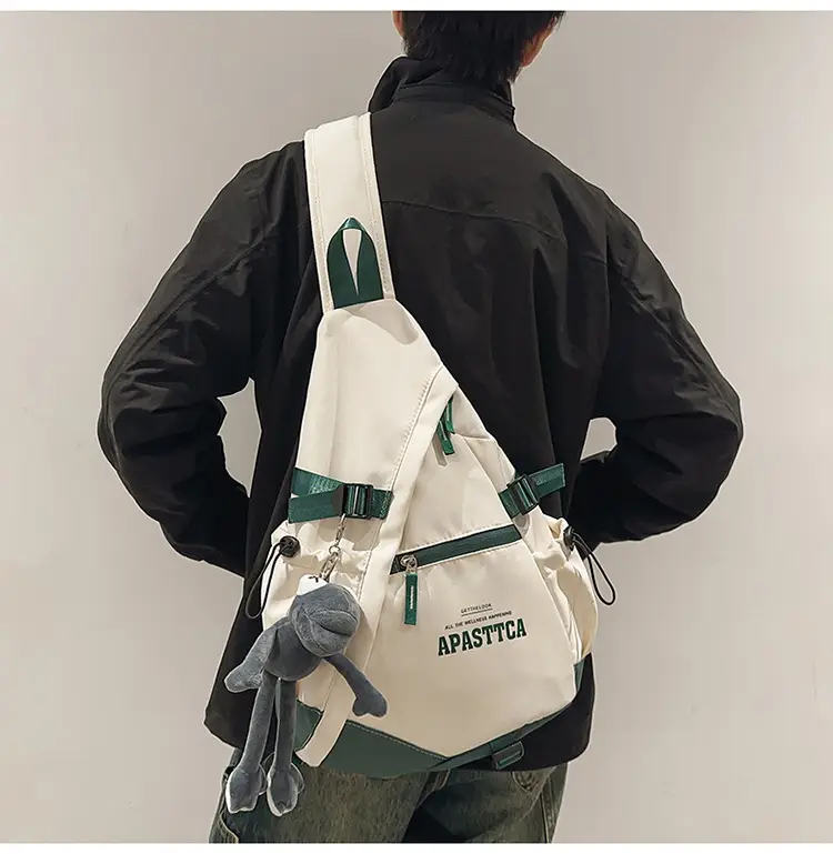 Trendy Brand Large Capacity Chest Bag Women's 2024 New Men's Sports Style Ruiying Shoulder Bag Functional Tooling Tactical Crossbody Bag — feature 38