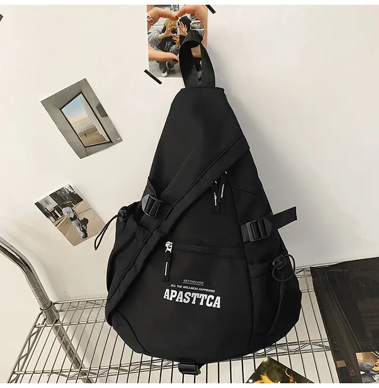 Trendy Brand Large Capacity Chest Bag Women's 2024 New Men's Sports Style Ruiying Shoulder Bag Functional Tooling Tactical Crossbody Bag — feature 48
