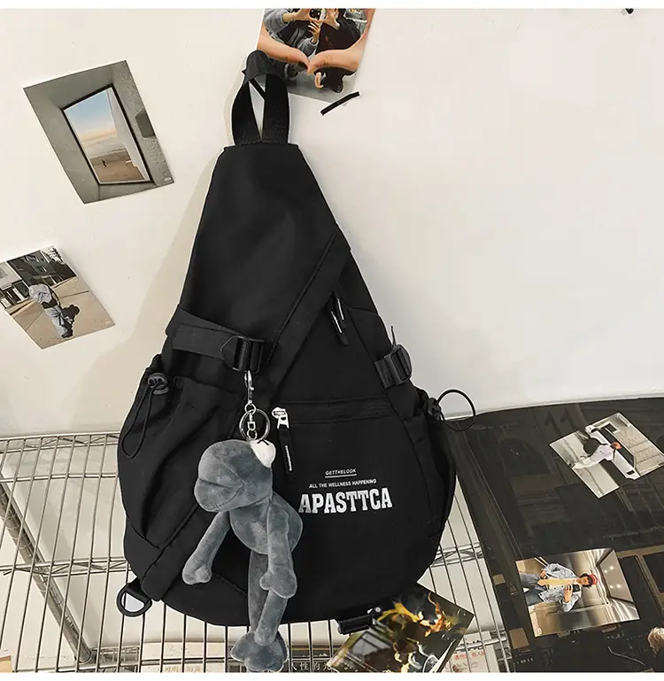 Trendy Brand Large Capacity Chest Bag Women's 2024 New Men's Sports Style Ruiying Shoulder Bag Functional Tooling Tactical Crossbody Bag — feature 49