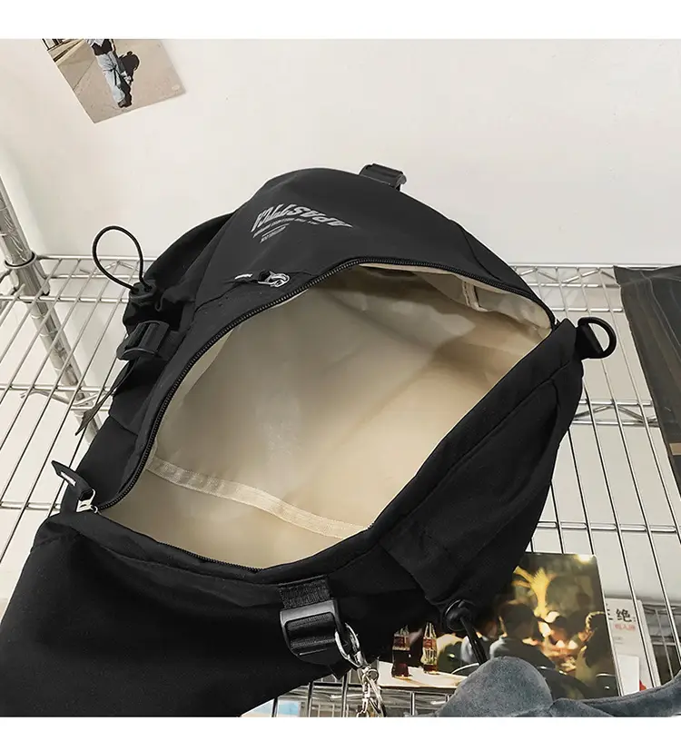 Trendy Brand Large Capacity Chest Bag Women's 2024 New Men's Sports Style Ruiying Shoulder Bag Functional Tooling Tactical Crossbody Bag — feature 56