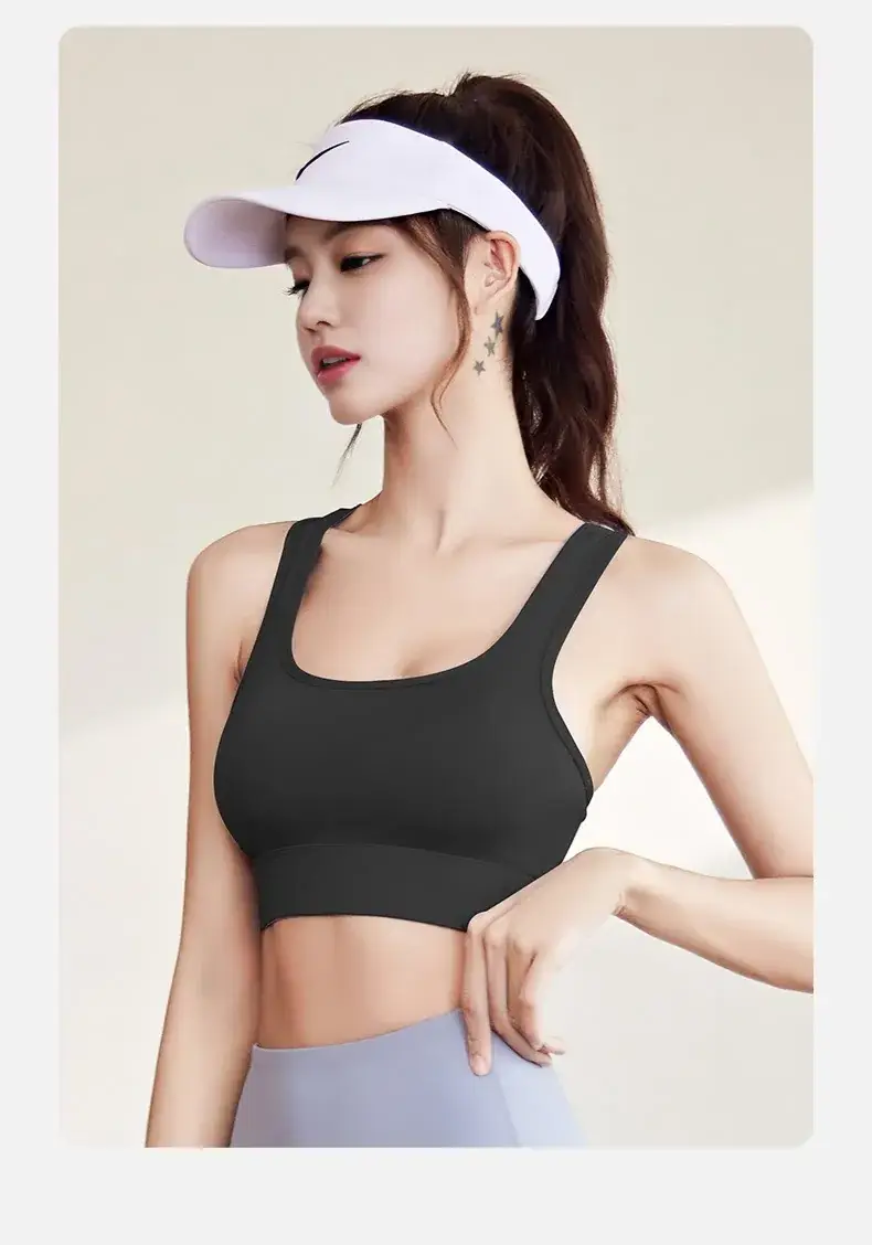 I-Shape Buckle Sports Bra Purple Women — feature 15