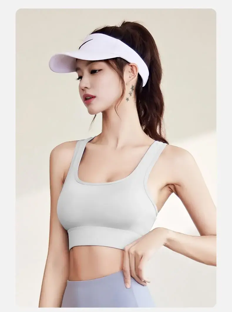 I-Shape Buckle Sports Bra Purple Women — feature 18