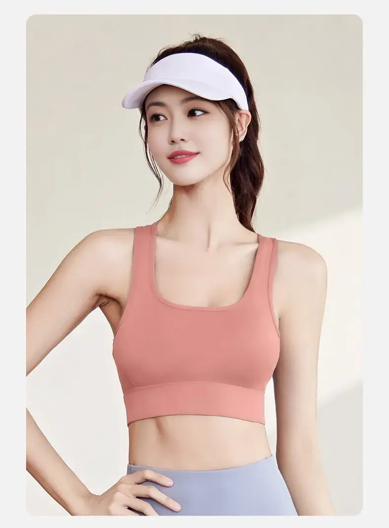 I-Shape Buckle Sports Bra Purple Women — feature 20