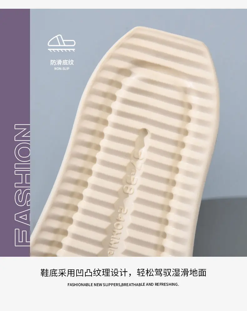 24 New Summer Hole Shoes Girls EVA Outer Wear Smelly Feet Baotou Half Slippers Fashion Joker Slippers Direct Selling — feature 7