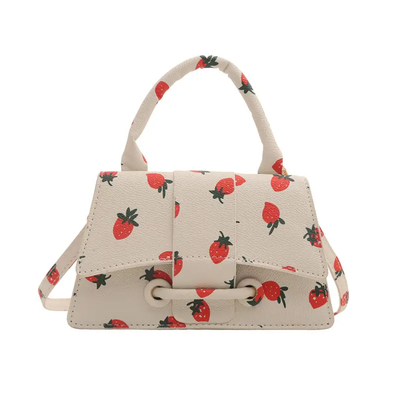 Cute Strawberry Printed Crossbody Bag Women 2024 - Image 11