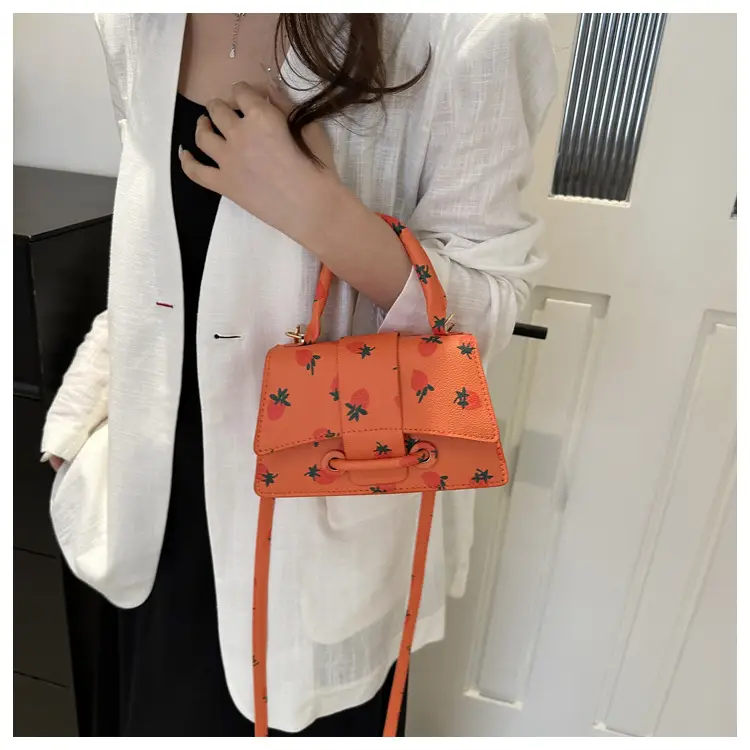 Cute Strawberry Printed Crossbody Bag Women 2024 — feature 26