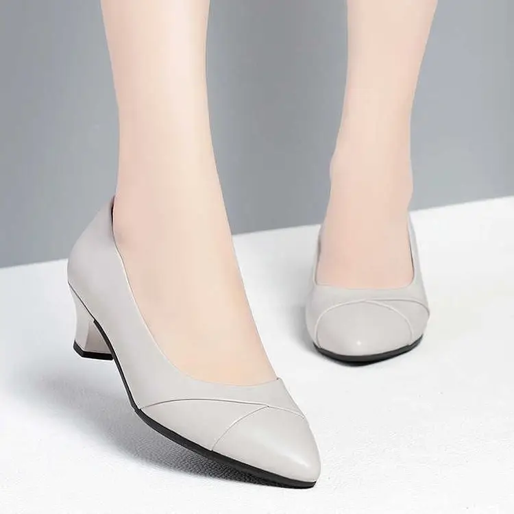 White Slip-on Heels for Women Spring 2025 — feature 17