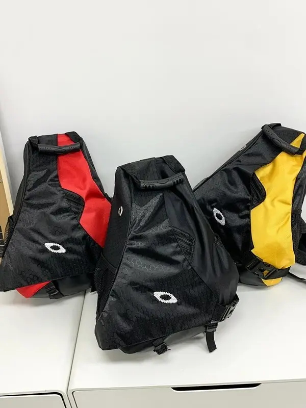 2024 Lightweight Sports Backpack for Men Women Black Yellow - Image 5