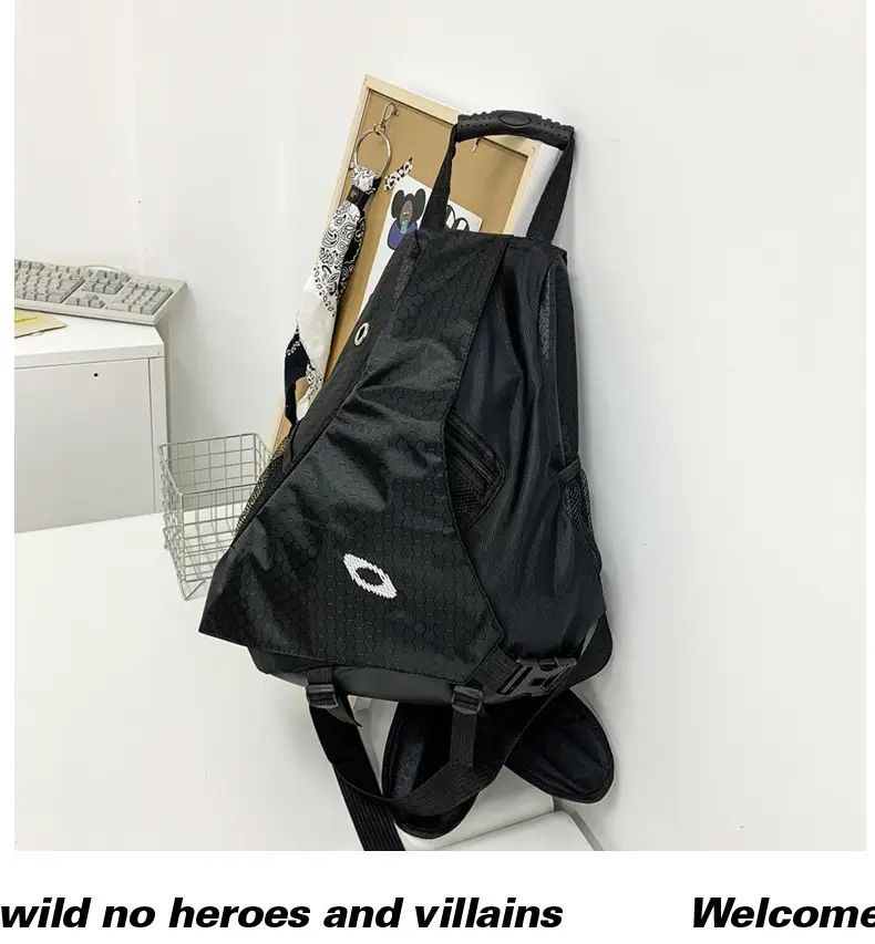 2024 Lightweight Sports Backpack for Men Women Black Yellow — feature 37