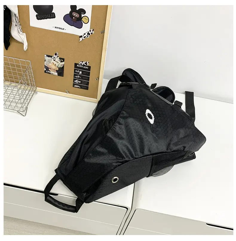 2024 Lightweight Sports Backpack for Men Women Black Yellow — feature 39
