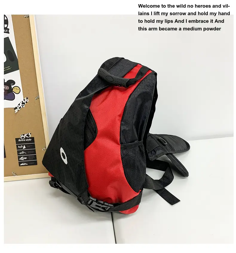 2024 Lightweight Sports Backpack for Men Women Black Yellow — feature 41