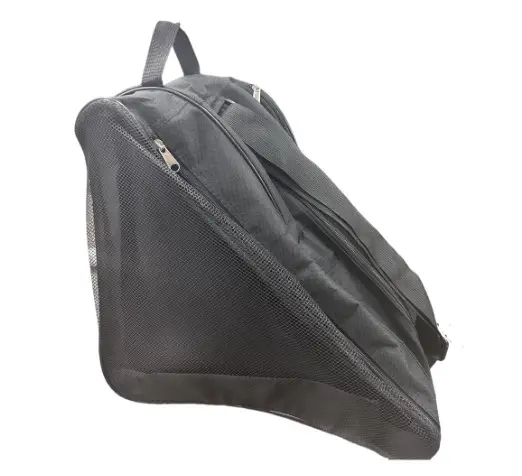 Three-Layer Roller Skate Storage Bag Blue Black — feature 15