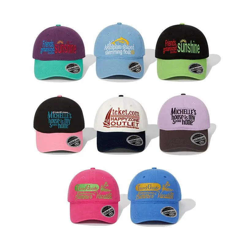 Maroon Retro Men's Baseball Cap with Embroidered Logo - Image 29