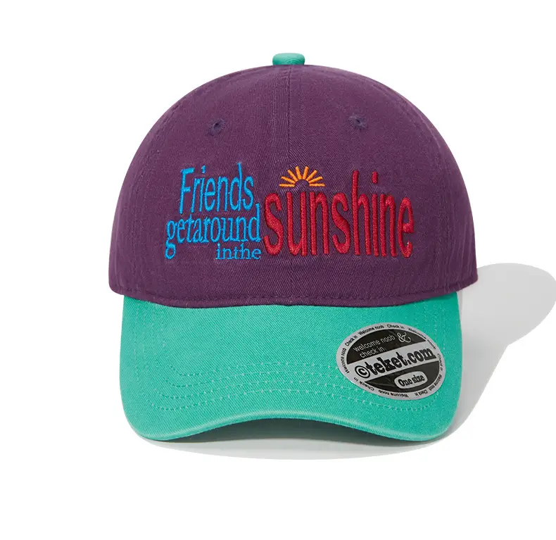 Maroon Retro Men's Baseball Cap with Embroidered Logo — feature 12