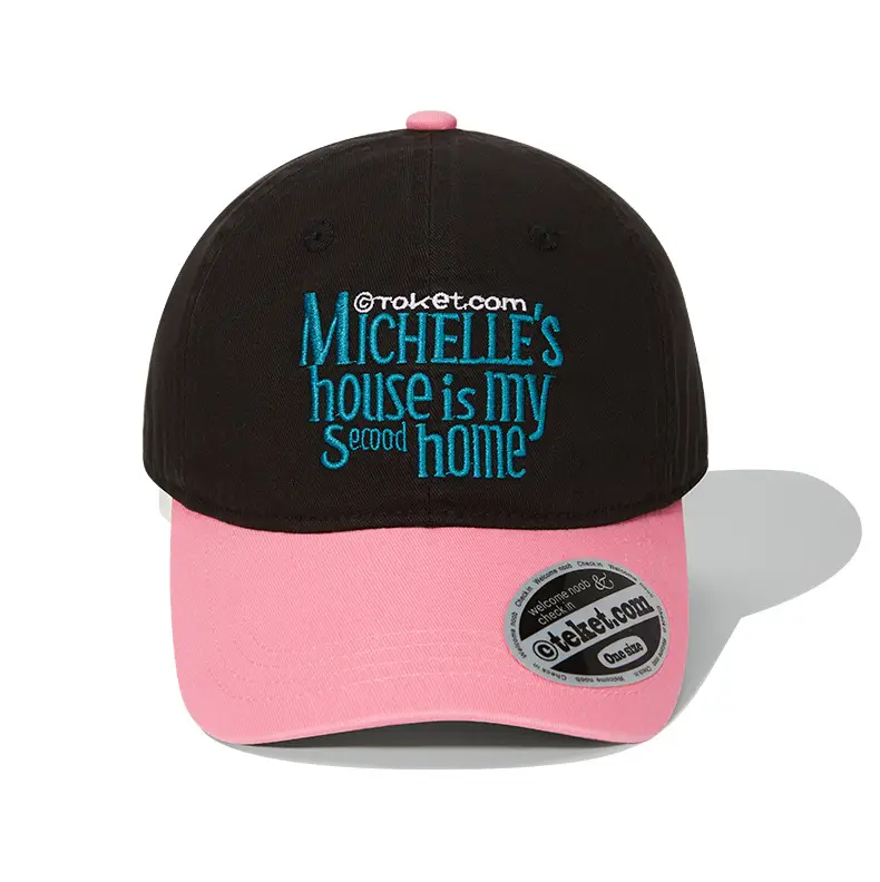 Maroon Retro Men's Baseball Cap with Embroidered Logo — feature 16