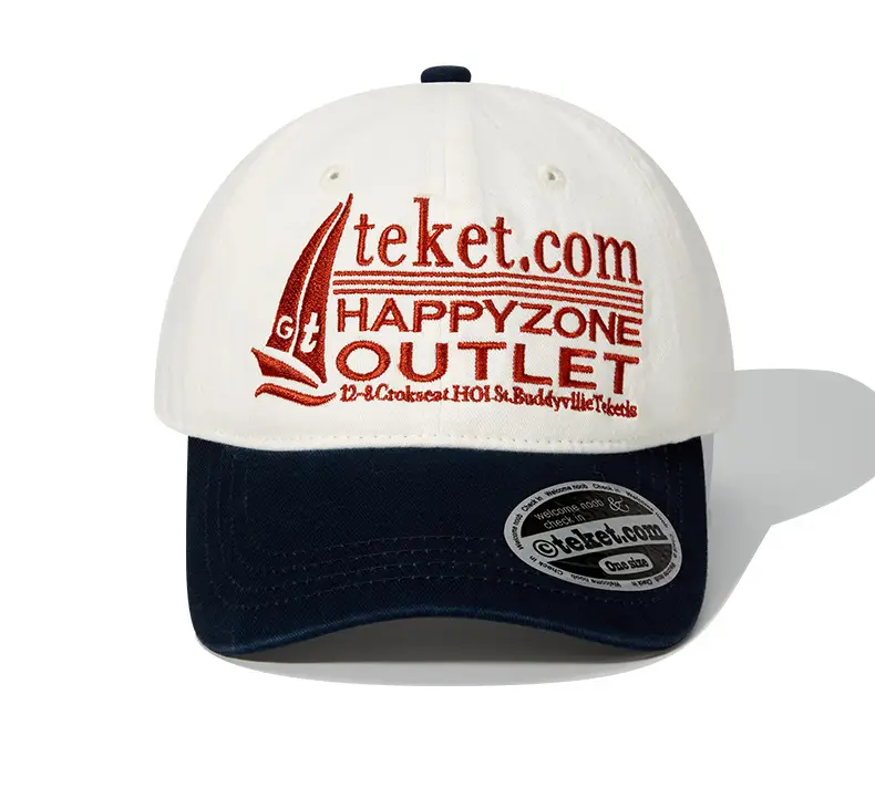 Maroon Retro Men's Baseball Cap with Embroidered Logo — feature 17